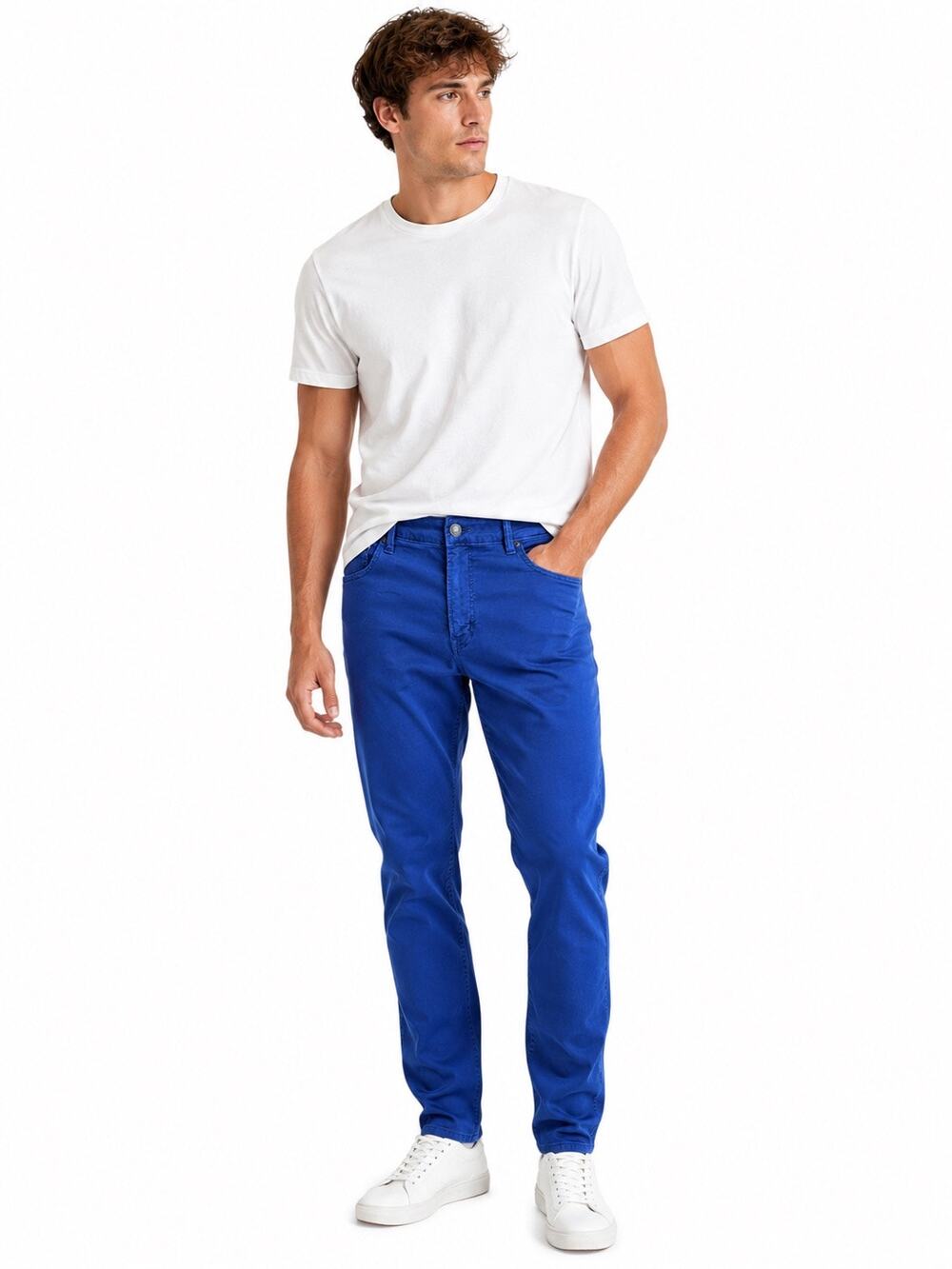 American Eagle Extreme Flex Men’s Slim Taper Jeans 34x32 Blue Stretch Denim